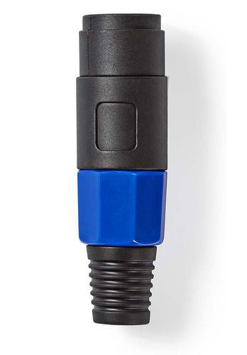 Connettore altoparlante femmina a 4 pin nero Nedis