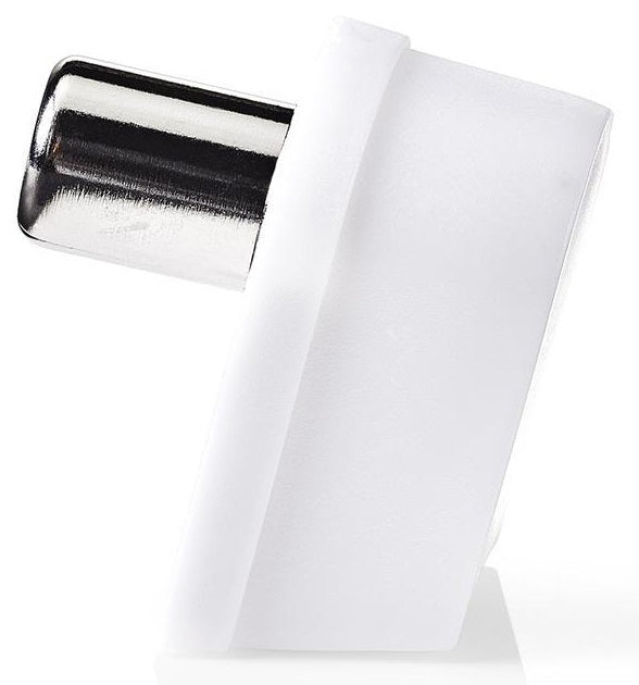Connettore IEC coassiale angolato maschio 75Ohm ingresso cavo 7mm 2 pz
