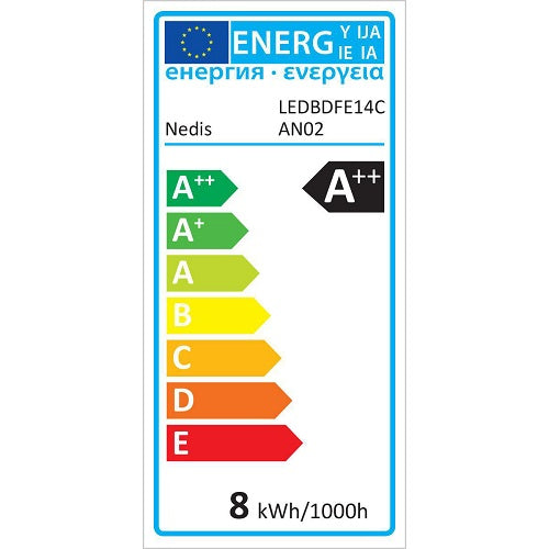 Lampada LED retrò regolabile a filamento E14 | Candela | 4.8 W | 470 lm ND202 LEDBDFE14CAN02 5412810267910