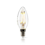 Lampada LED retrò regolabile a filamento E14 Candela 4.8 W 470 lm