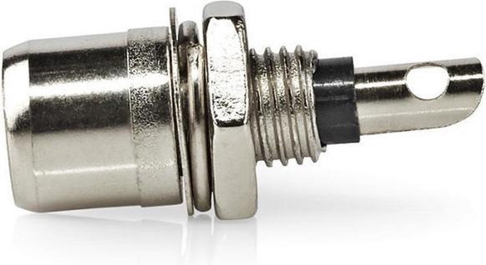 Connettore RCA maschio per cavo argento/nero confezione da 25 CAVC24922BK 5412810299683 ND3718