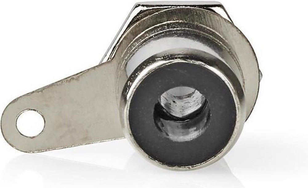 Connettore RCA maschio per cavo argento/nero confezione da 25 CAVC24922BK 5412810299683 ND3718