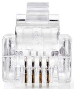 Connettore RJ11 per telecomunicazioni placcato oro confezione da 10 TCGP90923TP 5412810297023 ND2941