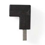 Adattatore USB 2.0 A maschio-A femmina Con angolo a 90° Nero CCGP60930BK 5412810282593 ND3572