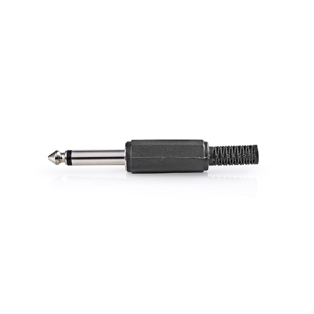 Connettore Jack Mono Maschio da 6,35 mm confezione da 25 pezzi Nero CAVC23980BK 5412810299454 ND3766