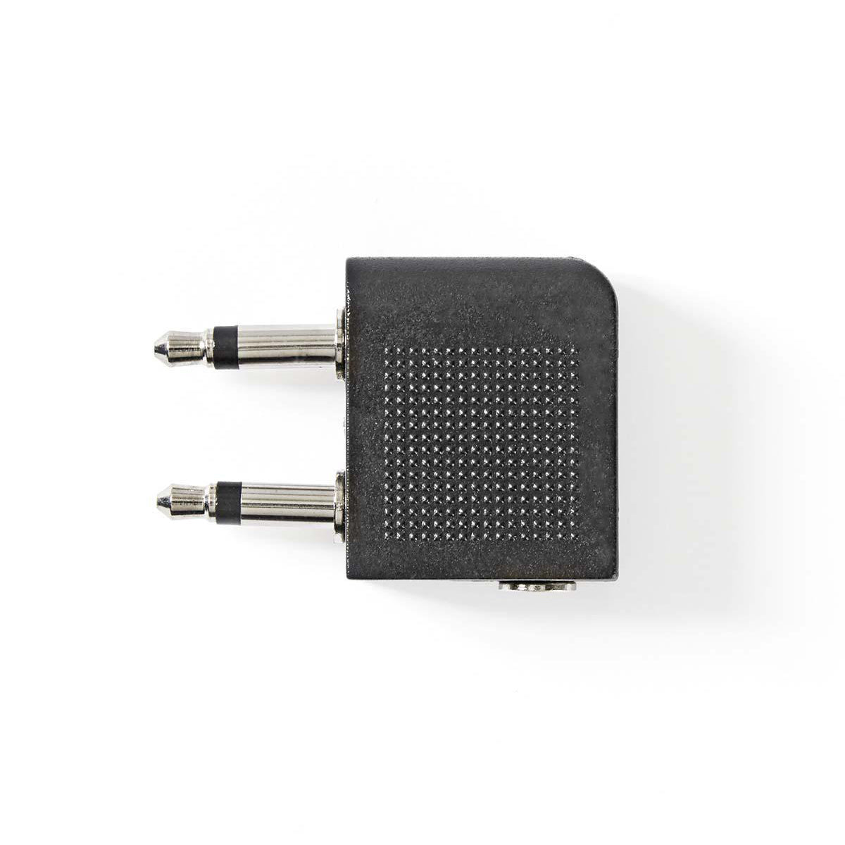 Adattatore audio per aereo Nedis stereo 3,5 mm, confezione da 10