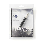 Connettore audio stereo maschio da 6,35 mm nero