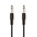 Cavo audio stereo maschio 6,35 mm 2 metri