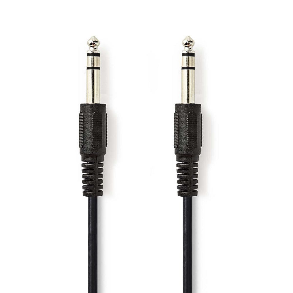 Cavo audio stereo maschio 6,35 mm 2 metri