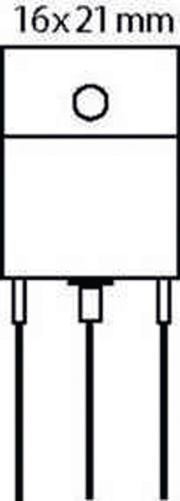 Transistor SI-N 100 VDC 25 A 125W 3MHz TIP35C-MBR 5412810202973 ND4154