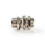 Adattatore SAT con connettore F femmina 75 Ohm