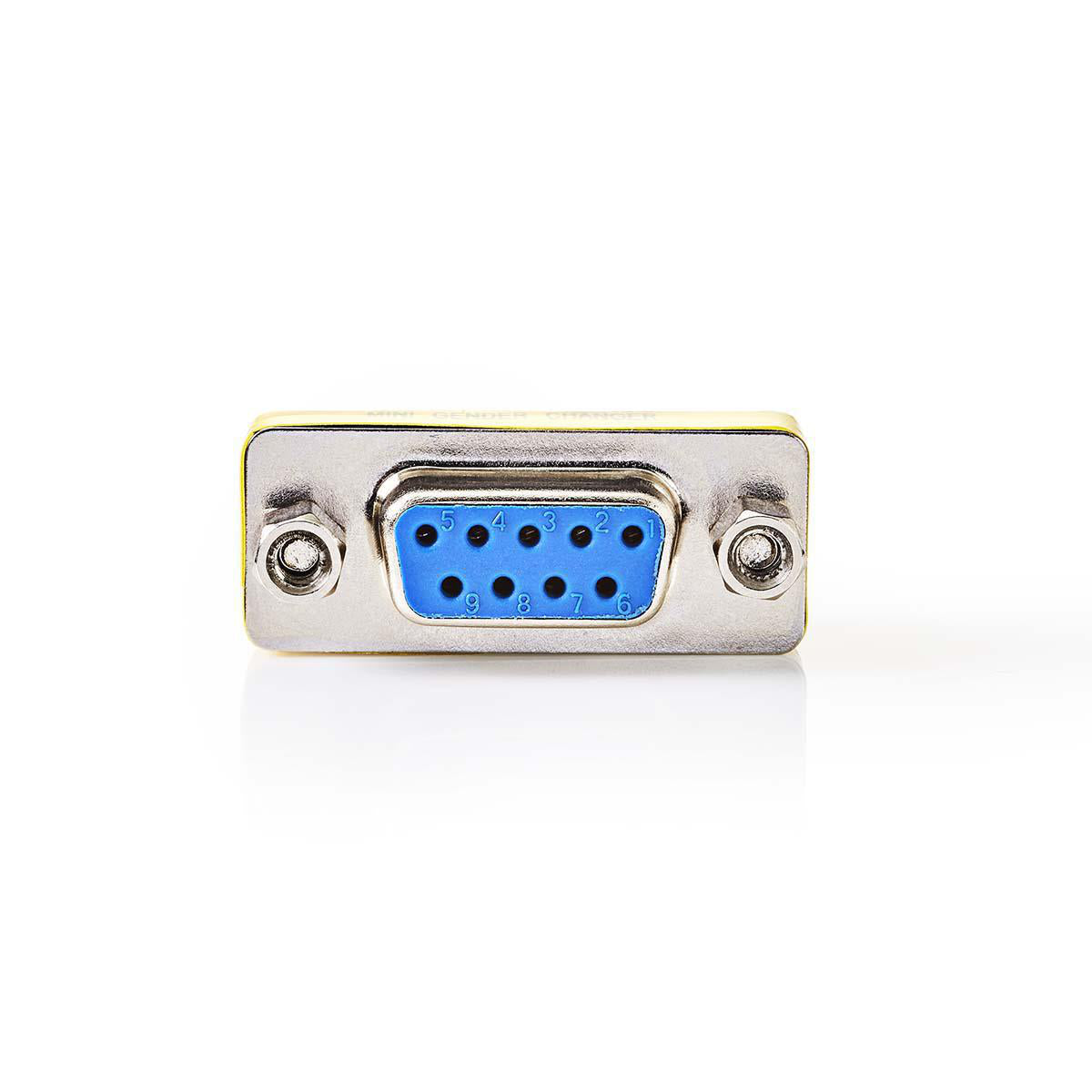 Accoppiatore D-Sub Femmina a 9 Pin per cavi D-Sub