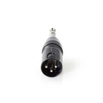 Adattatore XLR Stereo Maschio a 3 pin XLR-Maschio da 6,35mm COTP15943BK 5412810296255 ND4566