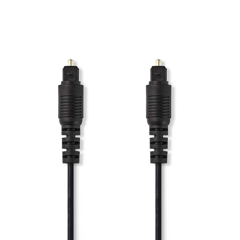 Cavo audio ottico TosLink maschio-maschio 5 metri nero