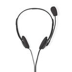 Cuffia per PC Ad archetto 2 connettori da 3,5mm 2m CHST100BK 5412810274130 ND4896
