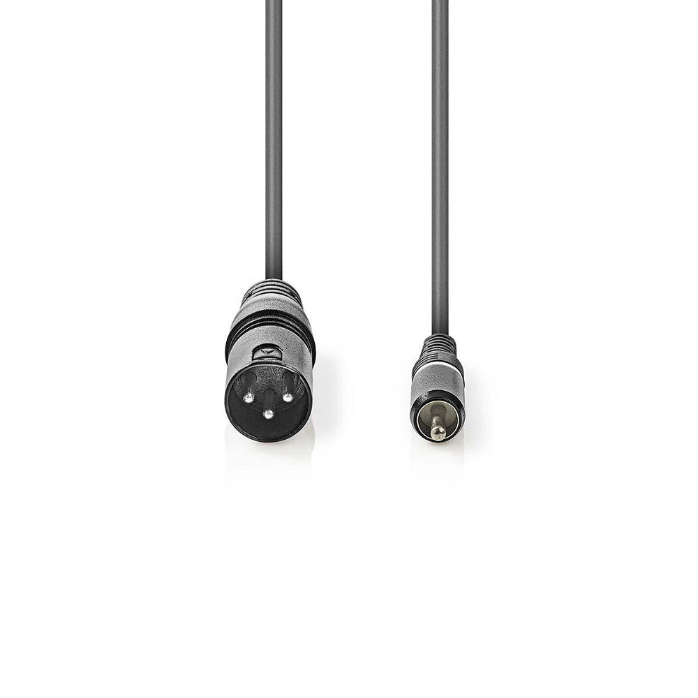 Cavo Audio XLR Maschio a 3 pin XLR-Maschio RCA 1.5m COTH15205GY15 5412810295432 ND4994