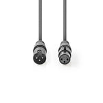 Cavo Audio XLR Bilanciato Maschio a 3 Pin XLR-Femmina a 3 Pin XLR COTH15010GY30 5412810295630 ND4998