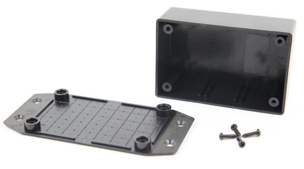 Contenitore ABS nero RND Components per PCB 53,8 × 108,5 × 30,5 mm
