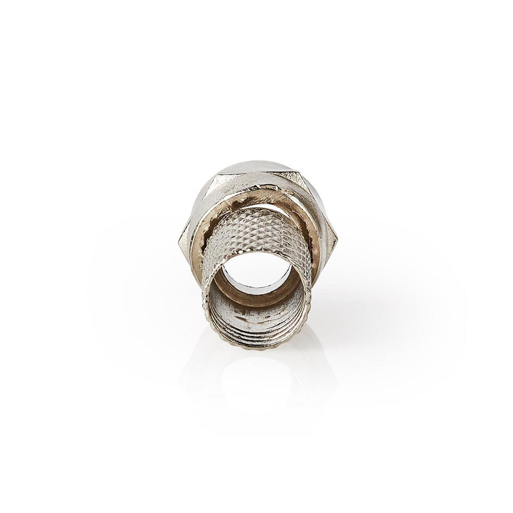 Connettore F maschio per cavi coassiali da 7,5mm confezione da 25 pezzi