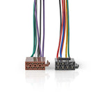 Cavo ISO Standard con connettore radio e 2 connettori auto 0,15m