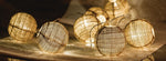 Light String Sfere 10 LED 2.1m HQ luce calda per interni