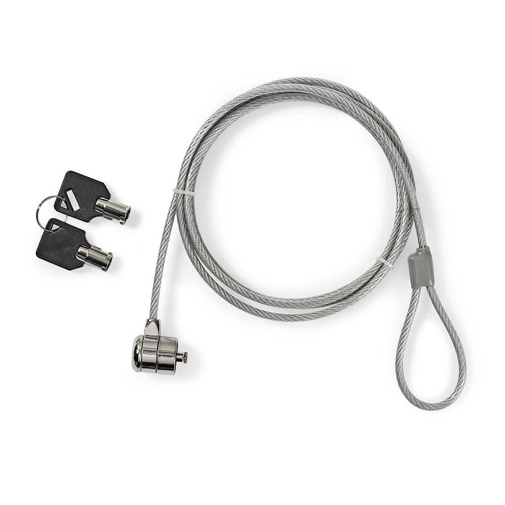 Blocco del notebook tasto 1.8m argento