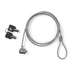 Blocco del notebook tasto 1.8m argento
