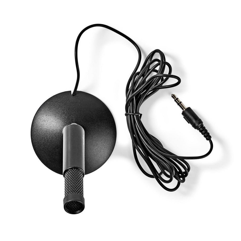 Microfono Desktop/Notebook/Smartphone/Tablet  con cavo jack 3,5 mm MICSJ100BK 5412810323692 ND6746