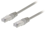 Cavo di rete CAT5e F/UTP RJ45 Maschio 2m Grigio