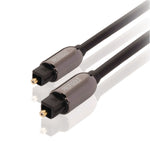 Cavo audio digitale Toslink maschio 2m antracite