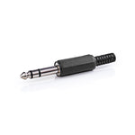 Connettore audio stereo dritto maschio diametro cavo 5.5mm 25 pz CAVC23900BK 5412810299287 ND9563