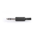 Connettore audio stereo dritto maschio 5.5mm ingresso cavo 25 pezzi