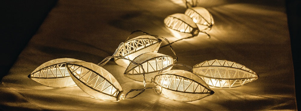 Light String Goccia D'acqua 10 LED 2.1m HQ luce bianco caldo