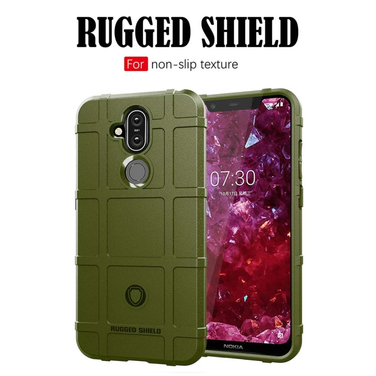 Custodia silicone copertura totale per Nokia 8.1 X7