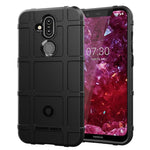 Custodia silicone copertura totale per Nokia 8.1 X7