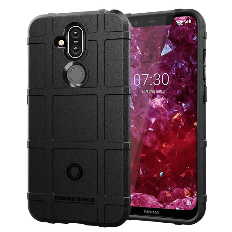 Custodia silicone copertura totale per Nokia 8.1 X7