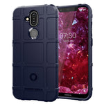 Custodia silicone copertura totale per Nokia 8.1 X7