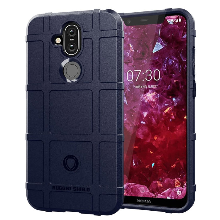 Custodia silicone copertura totale per Nokia 8.1 X7