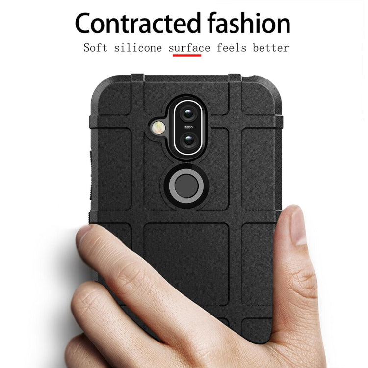 Custodia silicone copertura totale per Nokia 8.1 X7