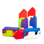 Coltello da carota luminoso in silicone giocattolo decompressione