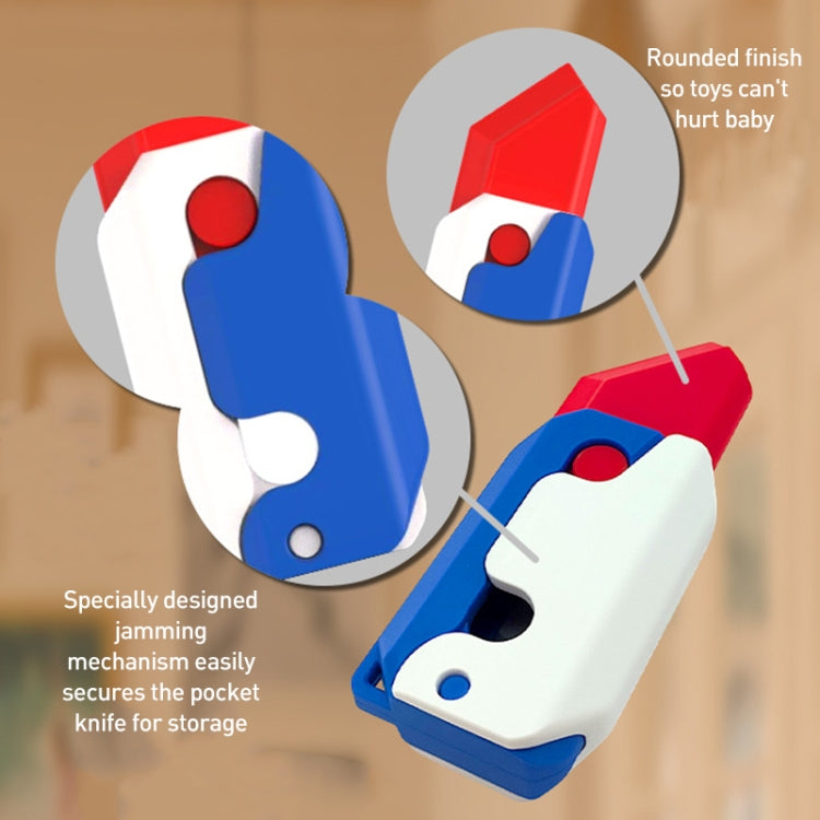 Coltello da carota luminoso in silicone giocattolo decompressione