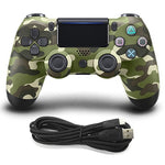 Controller di gioco cablato per Sony PS4 camo verde