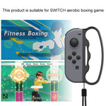 Impugnatura piccola per Switch Joy-Con con cinturino nero e rosso