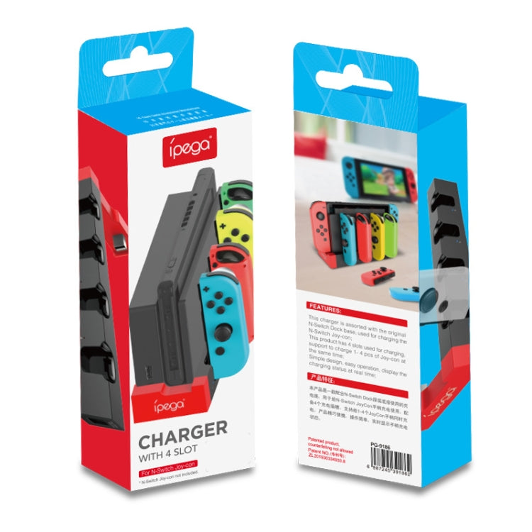 Caricatore controller Joy-Con Nintendo Switch iPega PG-9186