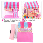 Tenda da gioco per bambini con passaggio 100x70x110 cm