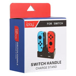 Supporto caricatore dock con maniglia per Nintendo Switch