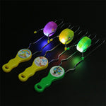 Set 3 sfere Yoyo con luce flash colorata