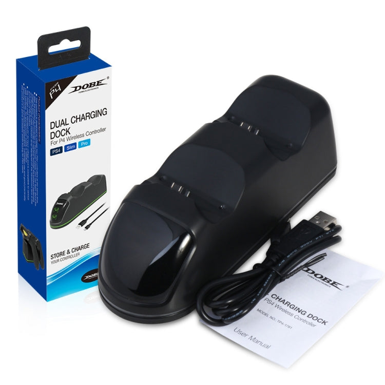 Dock di ricarica Dual con LED per controller PS4 Pro e Slim