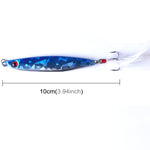 Set 7 esche da pesca in metallo 6-8 cm vari pesi
