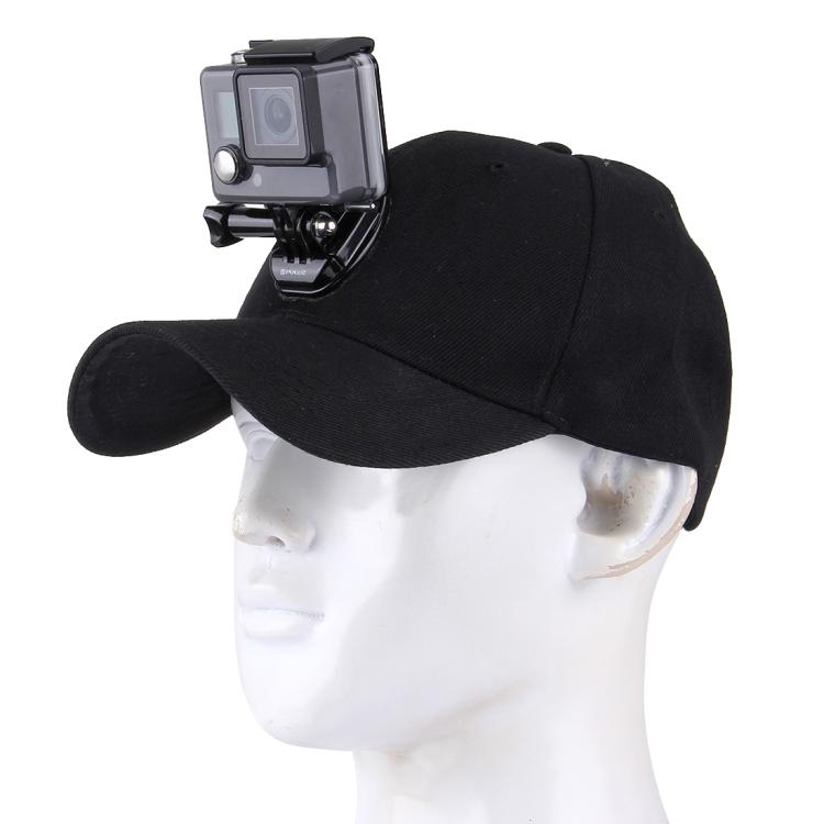 Berretto baseball con supporto per action camera GoPro e simili